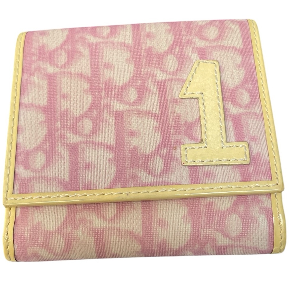 Authentic Christian Dior Trotter Compact Wallet